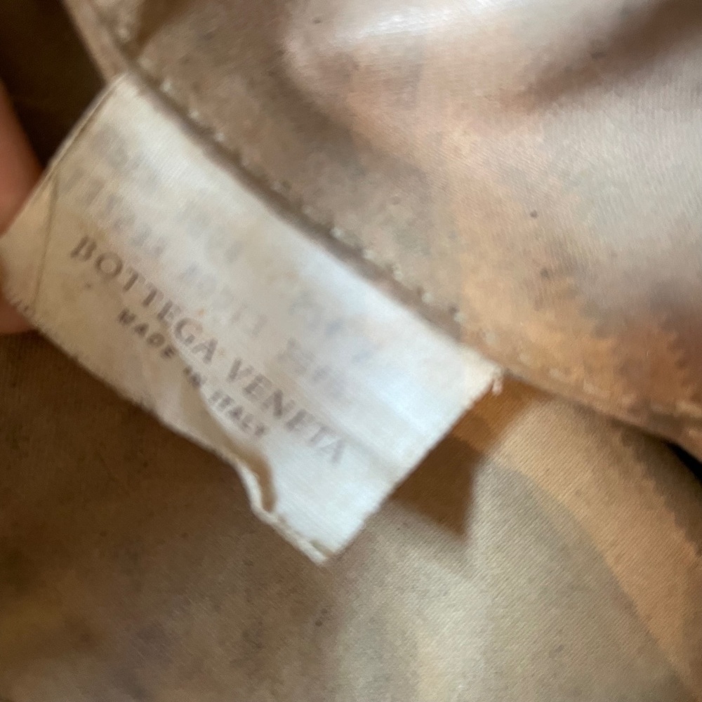 Bottega Veneta Intrecciato Brown leather small pouch cosmetic case mini bag - Picture 15 of 16